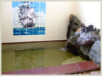 宝温泉黒石の家族風呂。宝のお部屋をご紹介。